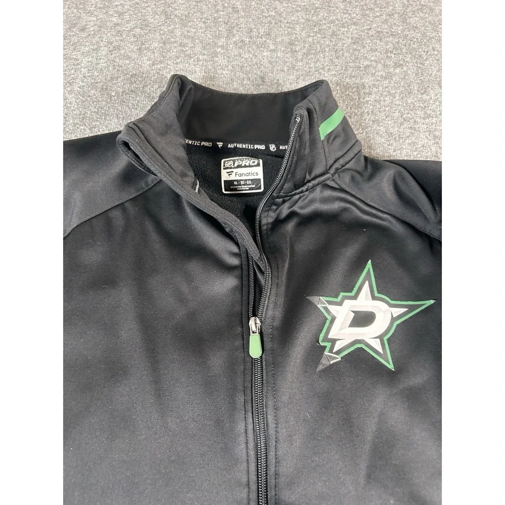 Dallas Stars NHL Fanatics Authentic‎ Pro Rink Full-Zip Jacket -large - Blk